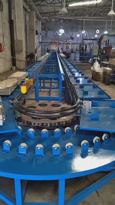 Loop Conveyor Production Line detail 1