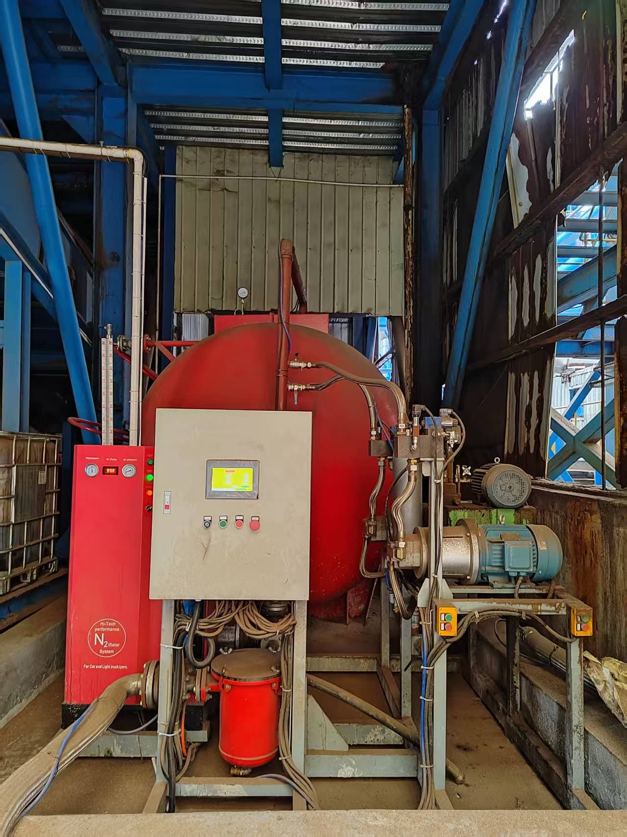Central Material Feeding & Storage System detail 3