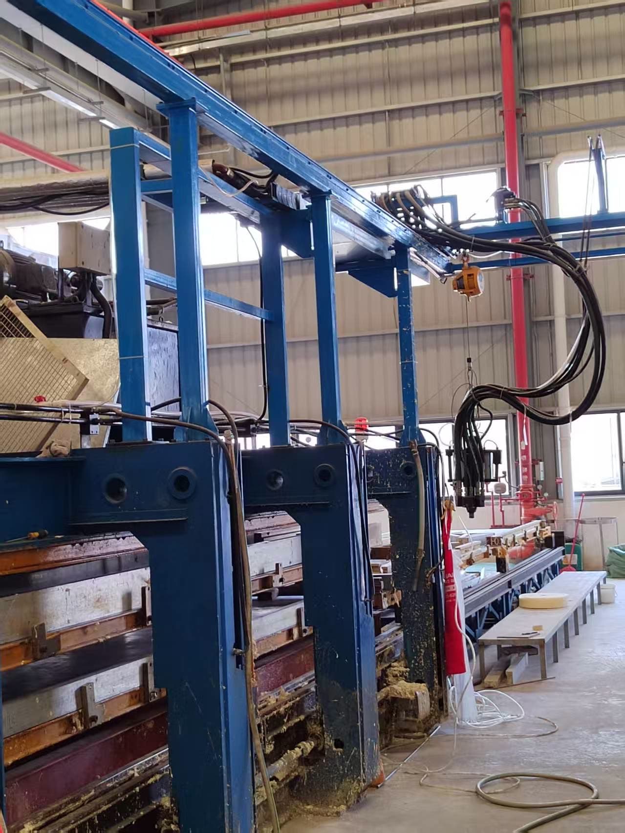 Insulation board foaming